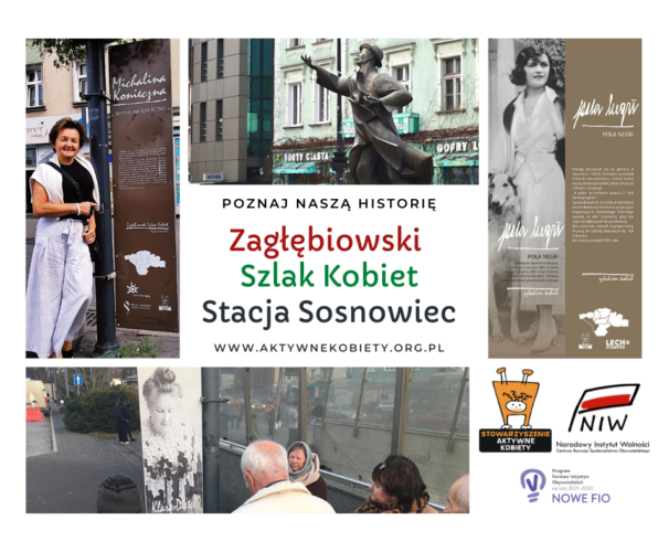 Zagłębiowski szlak kobiet- plakat