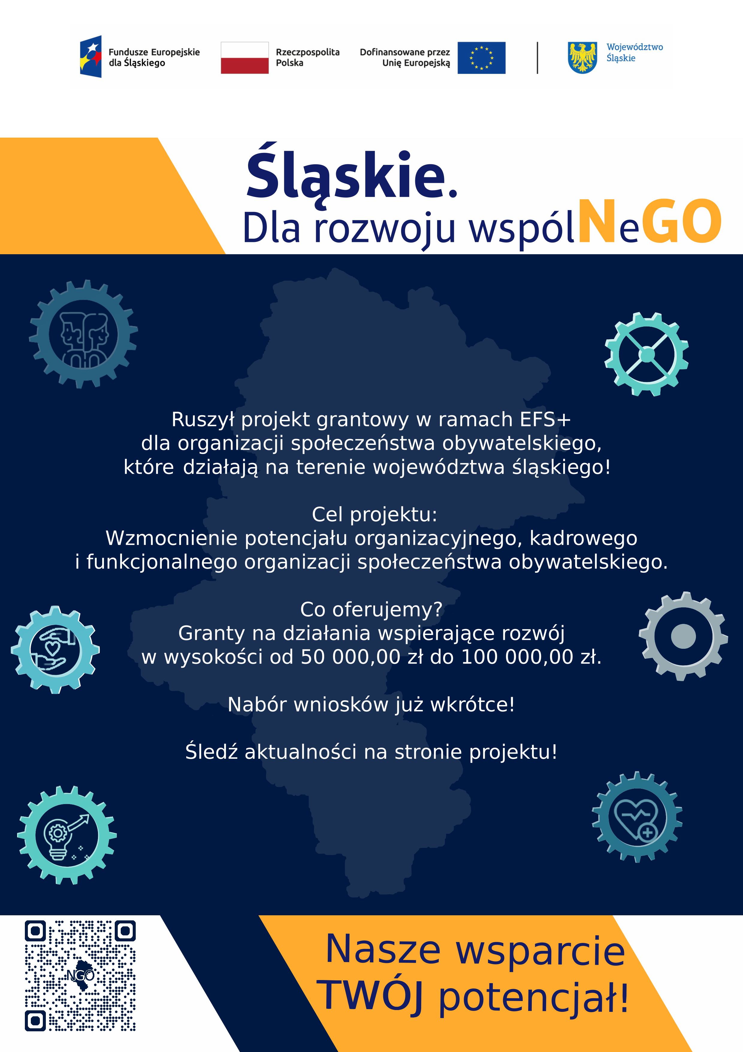 Zaproszenie do współpracy przy realizacji projektu grantowego „Śląskie. Dla rozwoju wspólNeGO”