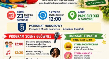 Festyn Wyprawka z&nbsp;sercem – 23 sierpnia 2026&nbsp;r. w&nbsp;Parku Sieleckim